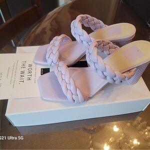 Dolce Vita Purple Braided Heels